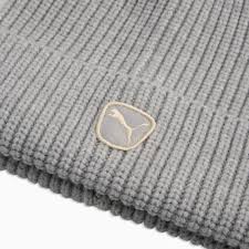 PUMA CAT PATCH MID CROWN BEANIE GRAY ECHO