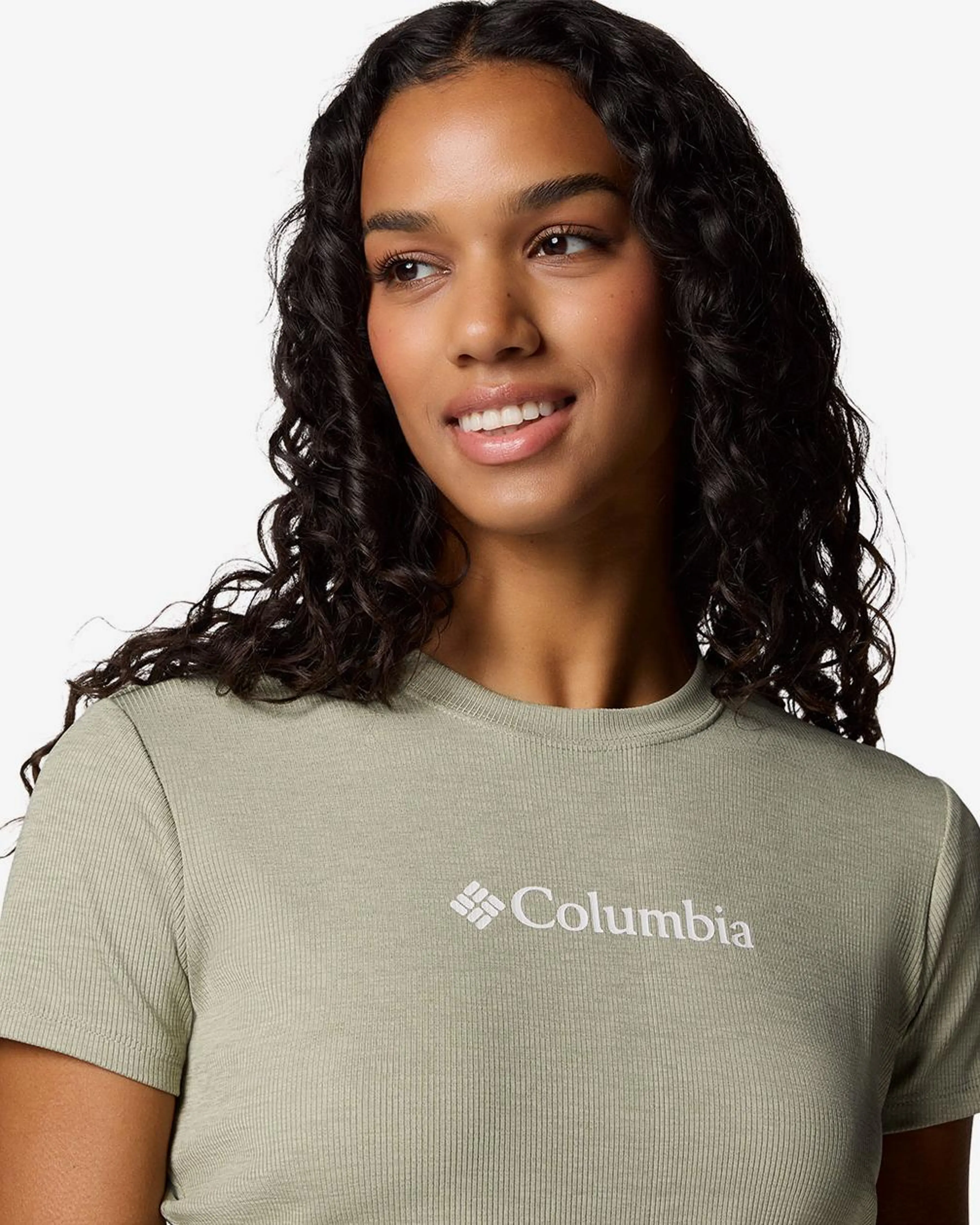 Columbia Move Short Sleeve T-Shirt Sage Qadınlar üçün köynək