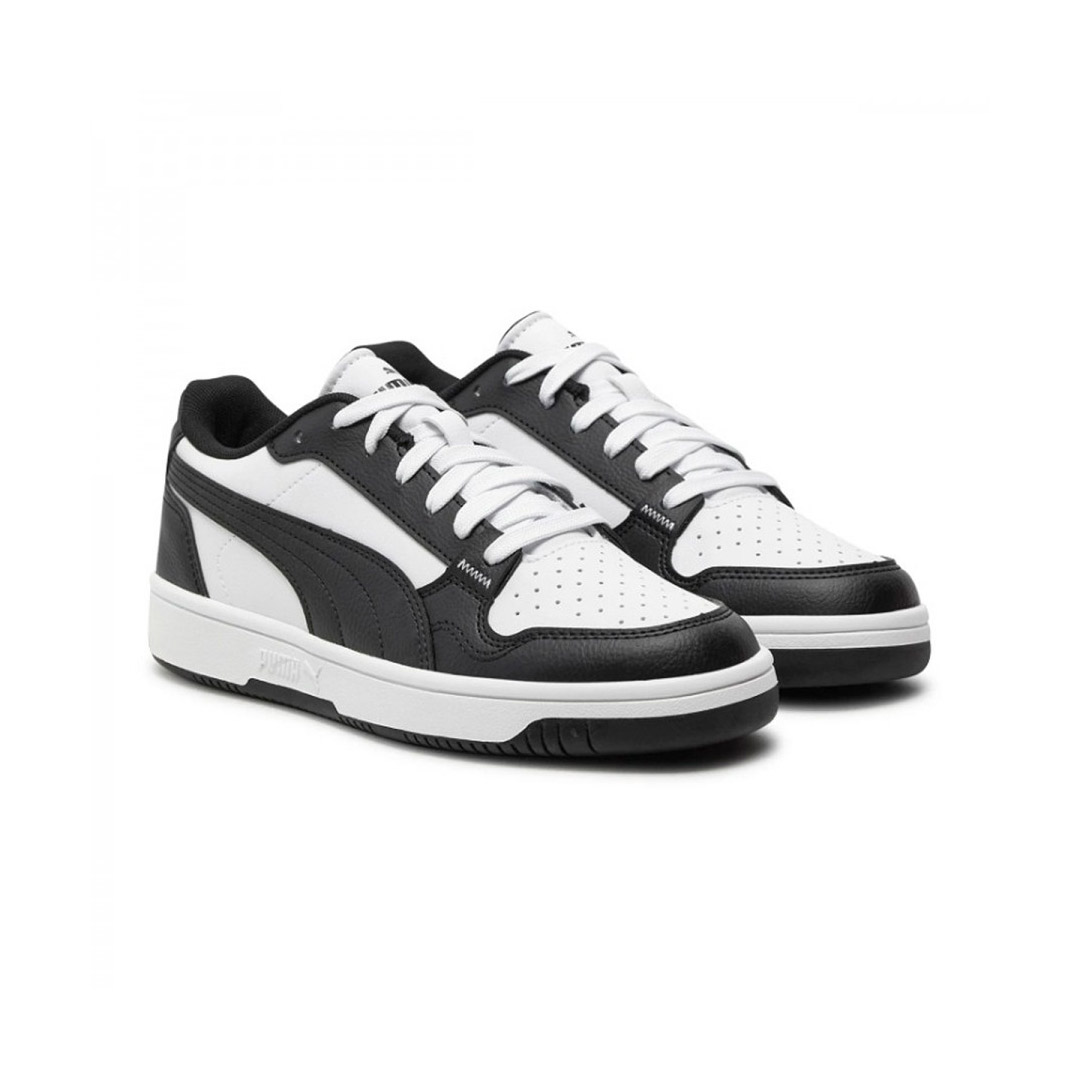 PUMA REB-L JR WHITE-BLACK