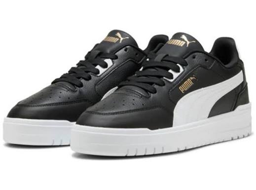SHUFFLE DOWNTOWN idman ayaqqabısı BLACK-WHITE-GOLD