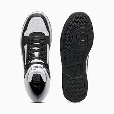 REBOUND SLAM MID idman ayaqqabısı WHITE-BLACK