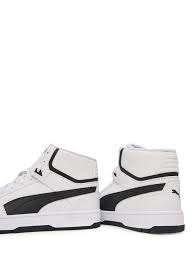 REBOUND SLAM MID idman ayaqqabısı WHITE-BLACK