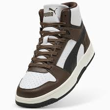REBOUND SLAM MID idman ayaqqabısı WHITE-BLACK-CHOCOLATE