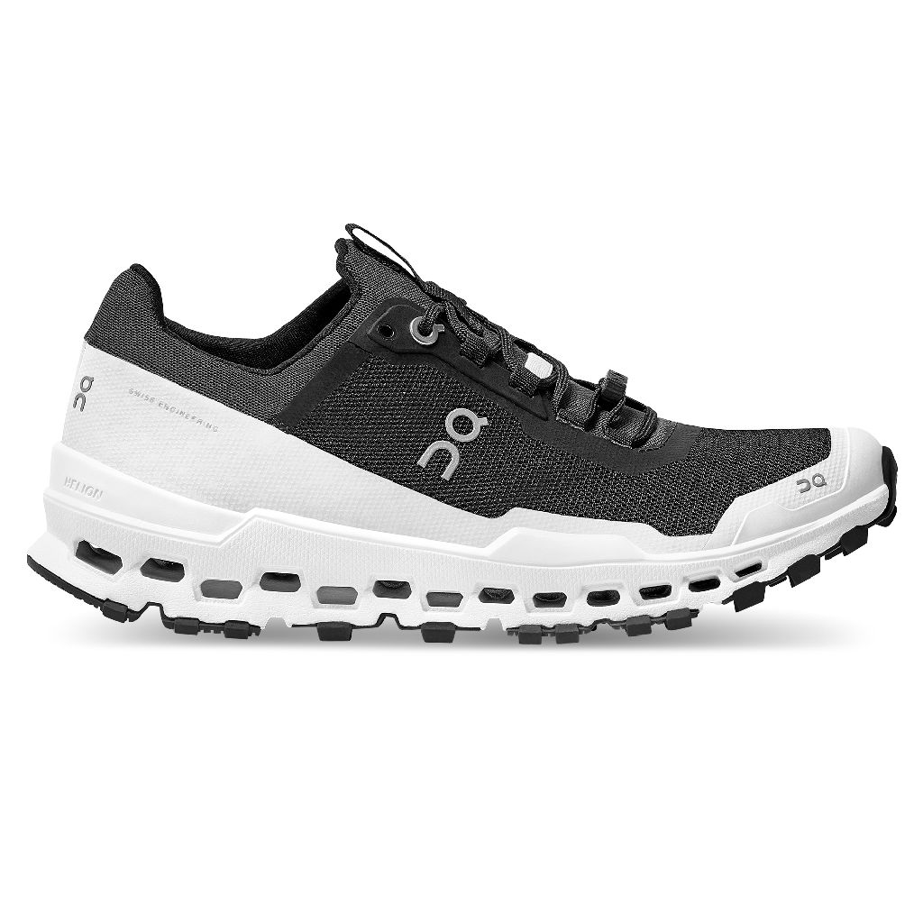 ON RUNNING W CLOUDULTRA BLWH - BLACK/WHITE WOMEN'S SNEAKERS