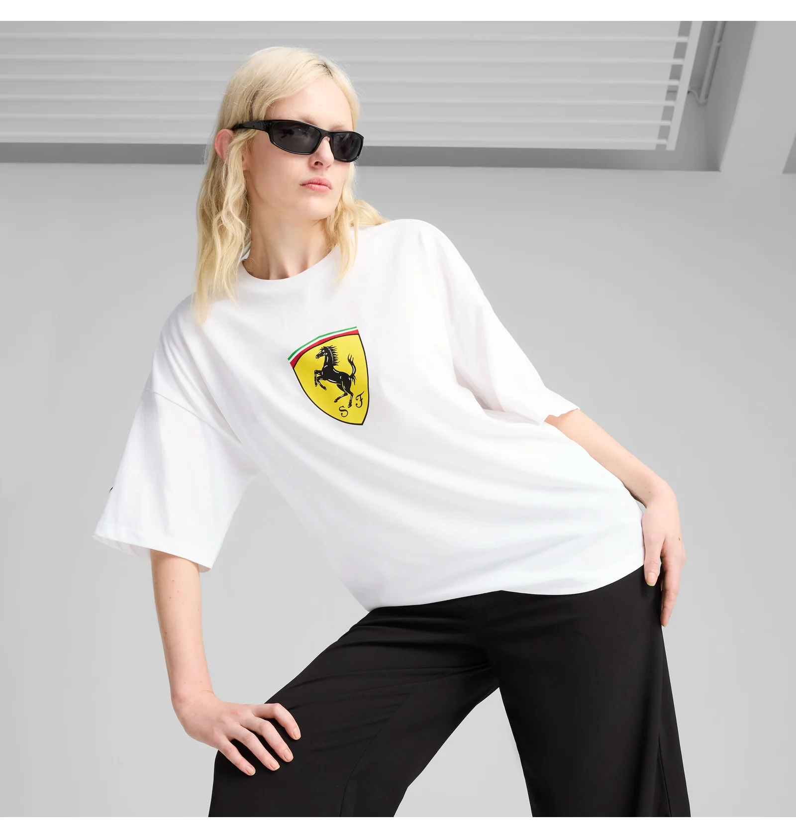 Puma Ferrari Race Big Shield T-shirt Men