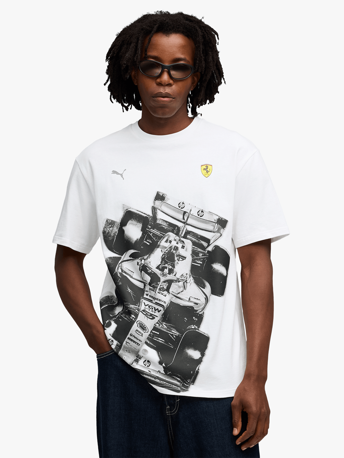 PUMA Scuderia Ferrari Premium Tee Men