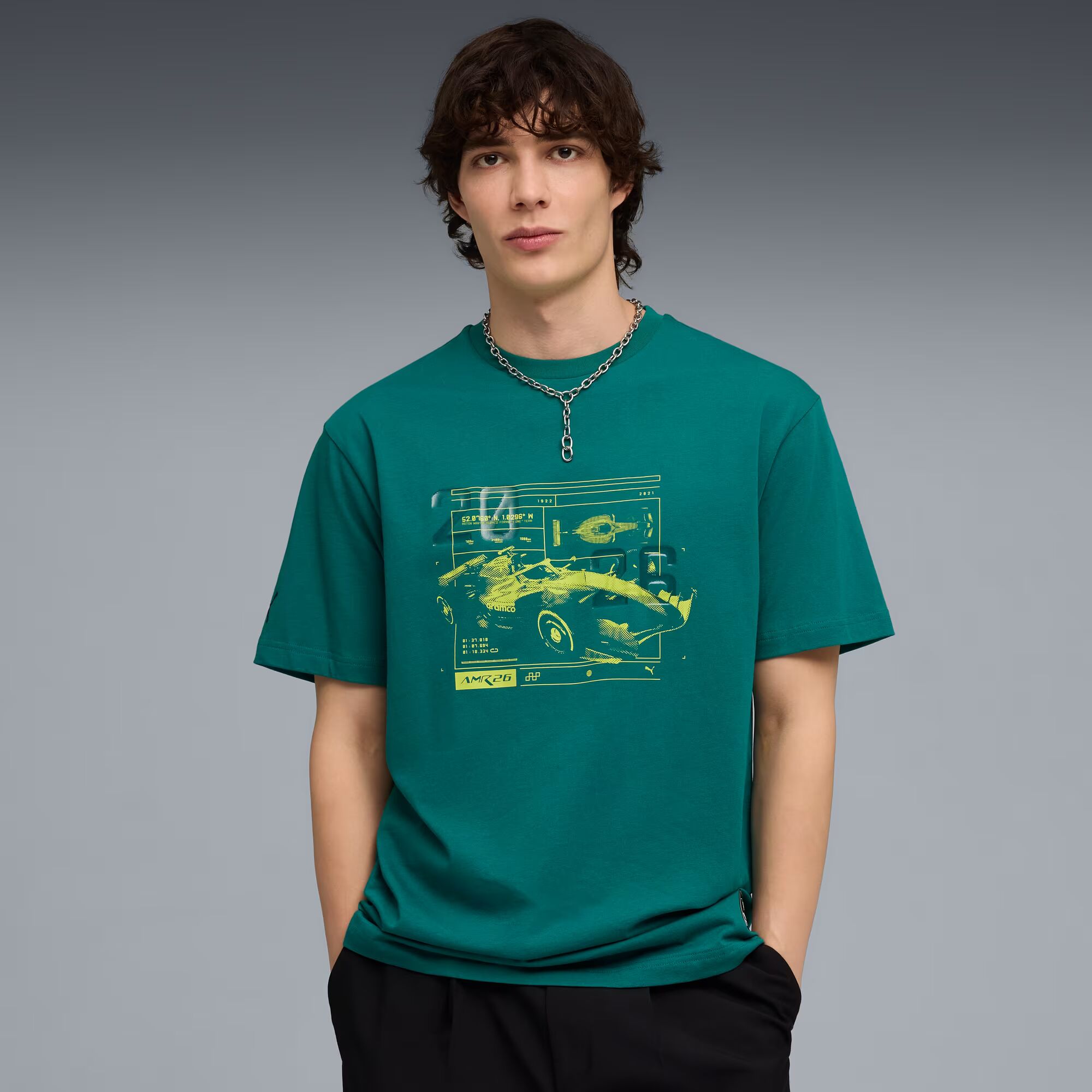 PUMA Aston Martın Aramco F1® Team Kişilər üçün köynək