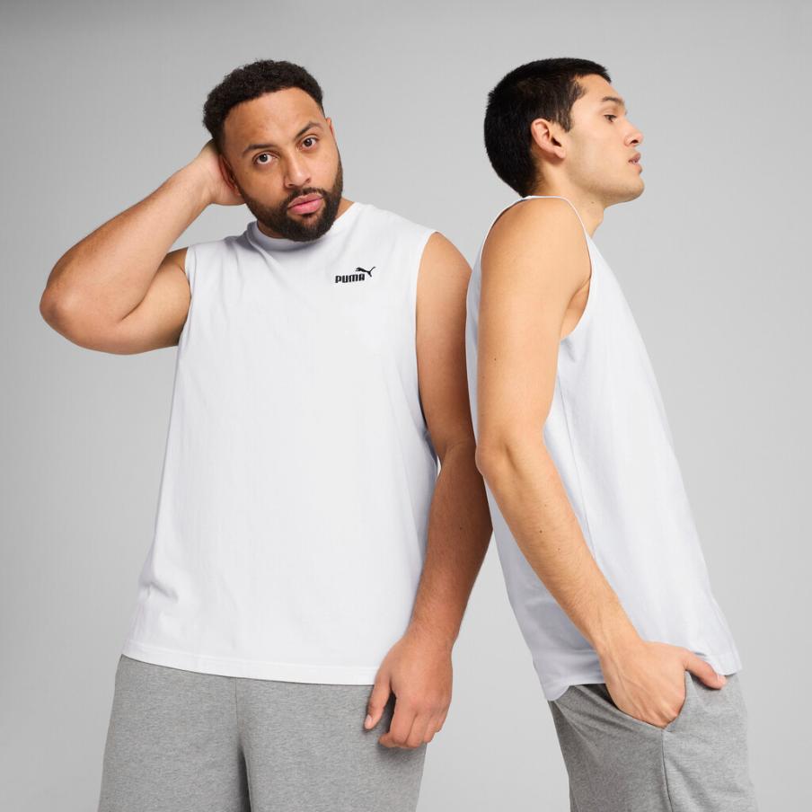 PUMA ESS No. 1 Logo Sleeveless Tee Men's Tank Top
