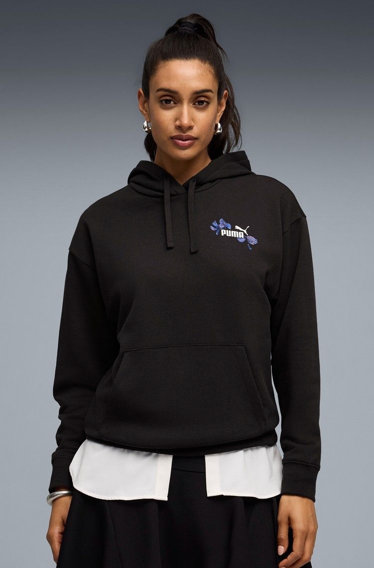 Puma Essentials Nature 2.0 Comfort Logo Qadınlar üçün hudi