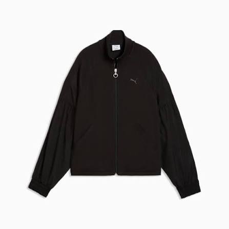 HER FULL-ZIP RELAXED DK gödəkçə BLACK