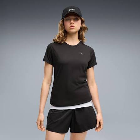 PUMATECH SENSE tişört - PUMA BLACK