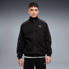 PUMA CLASS RELAXED MATERIAL olimpik (gödəkçə) BLACK