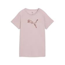 ESS SEQUINS tişört MISTY PINK