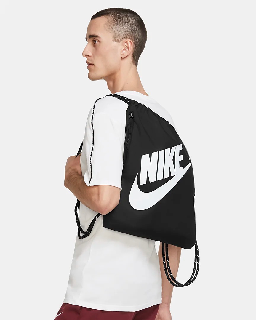 NIKE HERITAGE UNISEX DRAWSTRING BAG