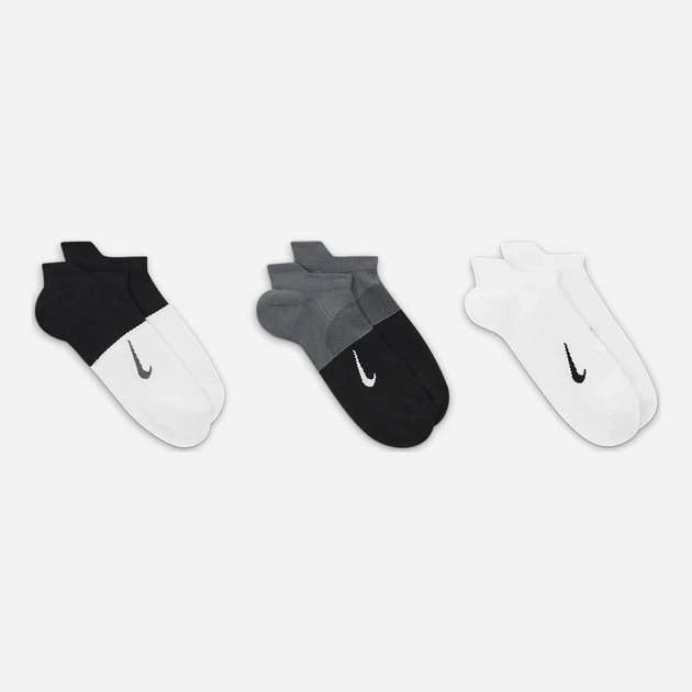 NIKE EVERYDAY PLUS WOMEN'S NO-SHOW SOCKS 3 PAIRS