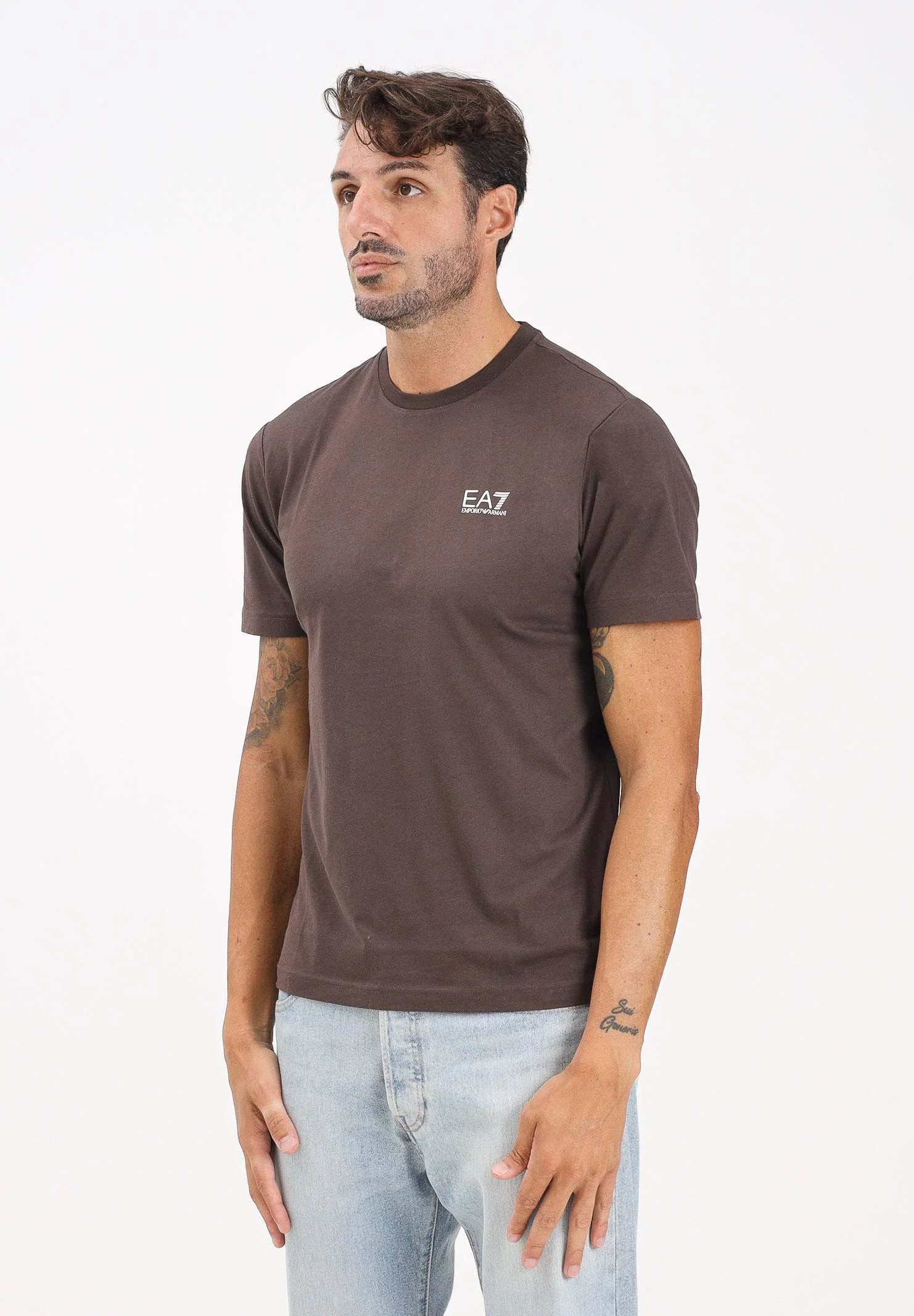 Emporio Armani EA7 Kişilər üçün qısaqol köynək