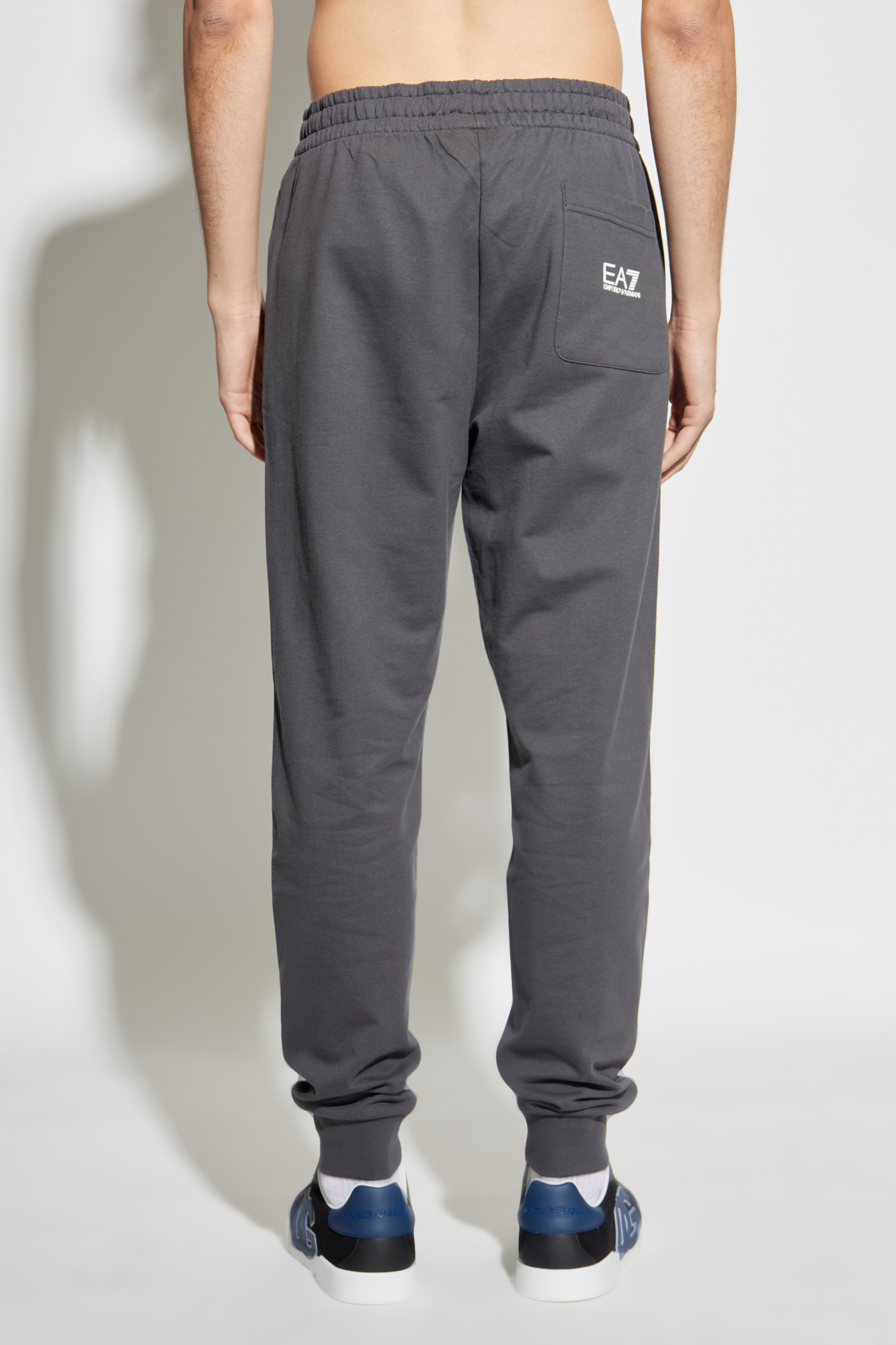 Emporio Armani EA7 Sweatpants with printed logo Men's