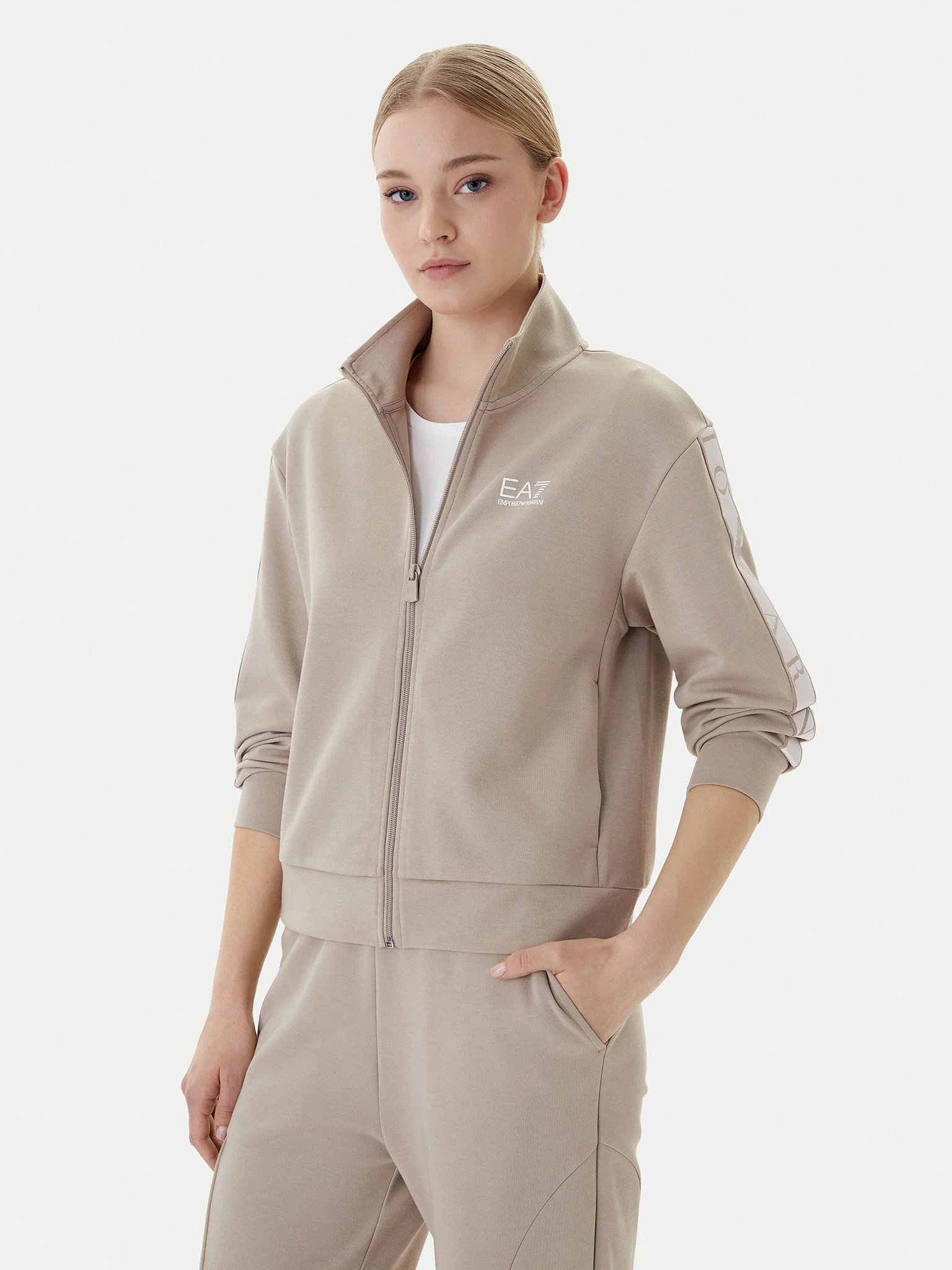 EMPORIO ARMANI EA7 Full Zip sweatshirt Women