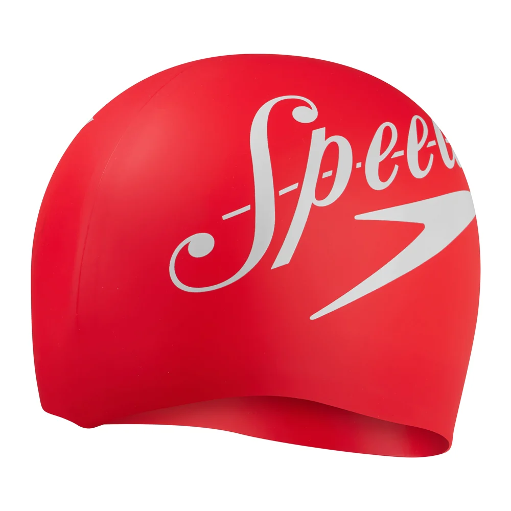 SPEEDO PRINTED SILICONE SWIMMING CAP