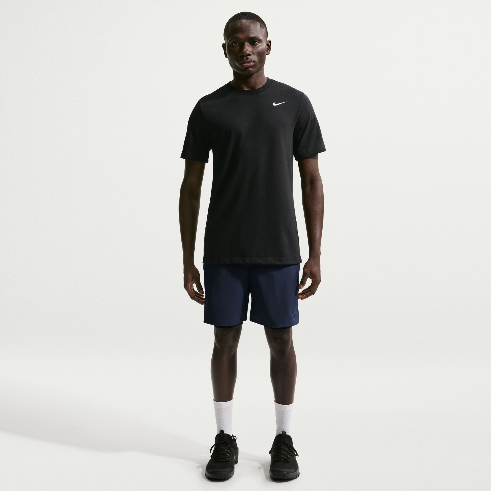 Nike Dri-FIT Tee Crew Solid Kişilər üçün qısaqol köynək