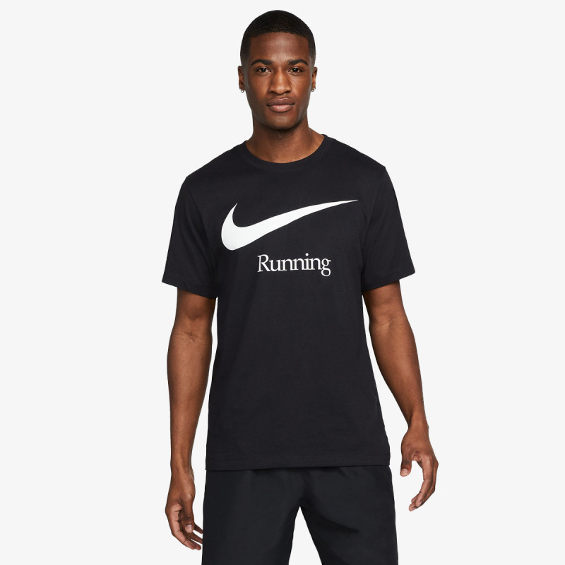 Nike Dri-FIT Run Kişilər üçün qısaqol köynək