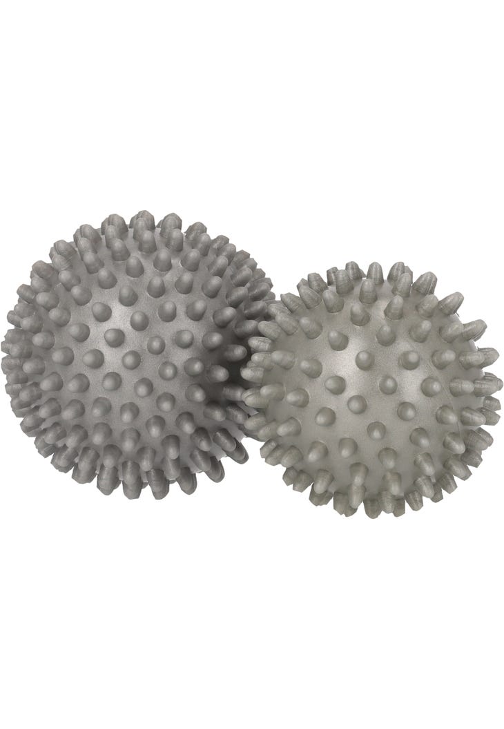 Hard Massage Ball 2 PCS – Silver