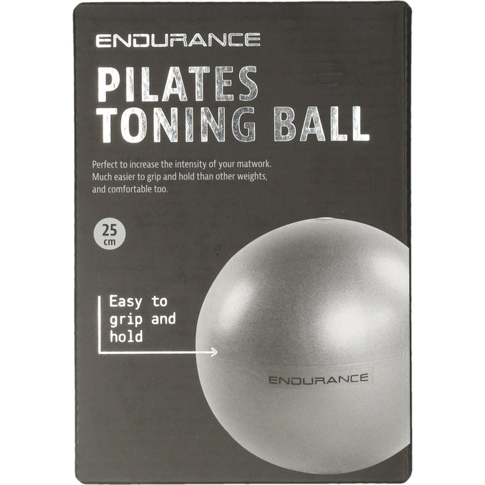 PILATES TRAINING TONE BALL 25 CM1012 CHARCOAL GRAY