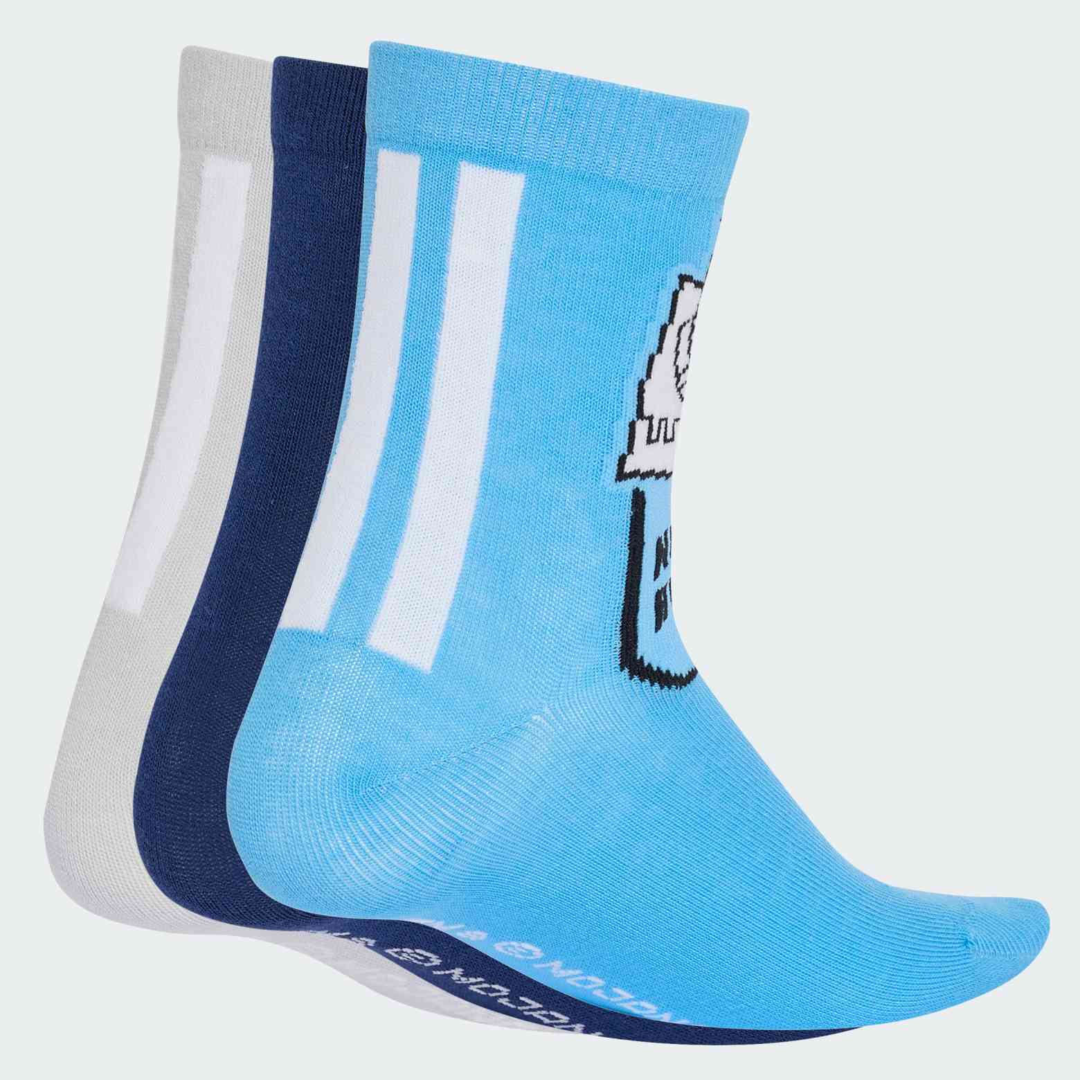 Adidas Minecraft Youth Uşaqlar üçün corab dəsti 3 cüt