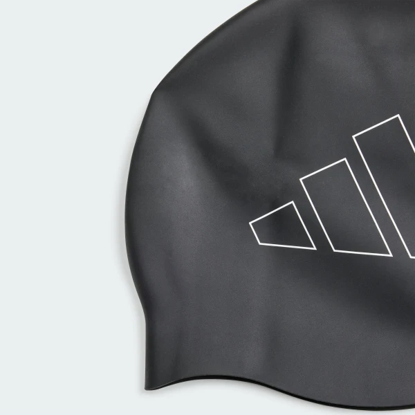 ADIDAS LOGO SWIMMING CAP BLACK