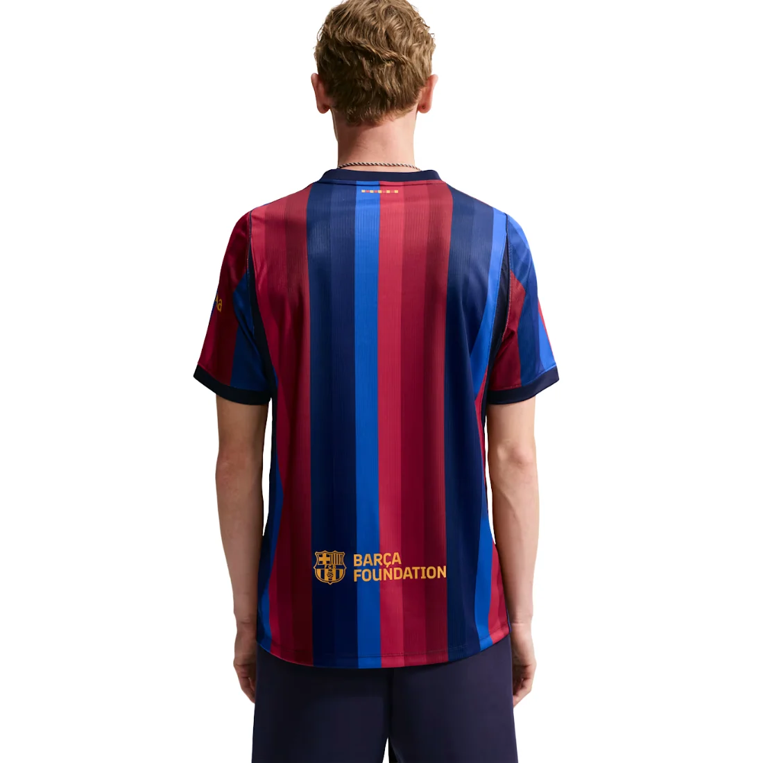 Nike Barcelona 26/27 Home Jersey Kişilər üçün futbol köynəyi