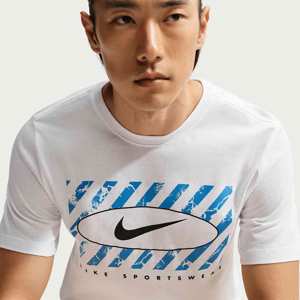 Nike Sportswear Club Swoosh Kişilər üçün qısaqol köynək