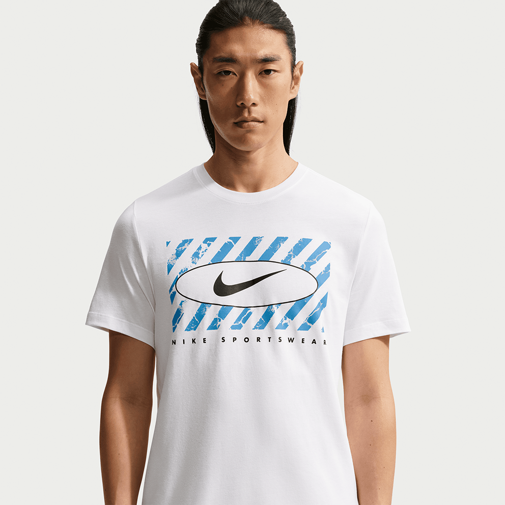 Nike Sportswear Club Swoosh Kişilər üçün qısaqol köynək