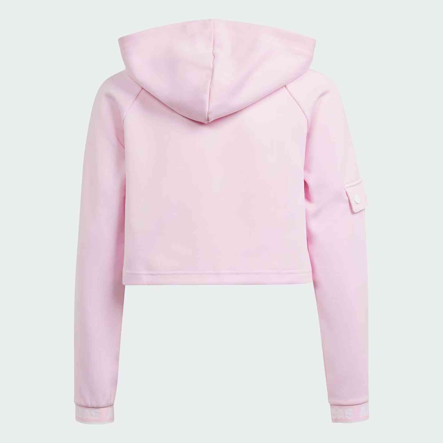 ADIDAS JG D CRPD HDY PINK KIDS' HOODIE
