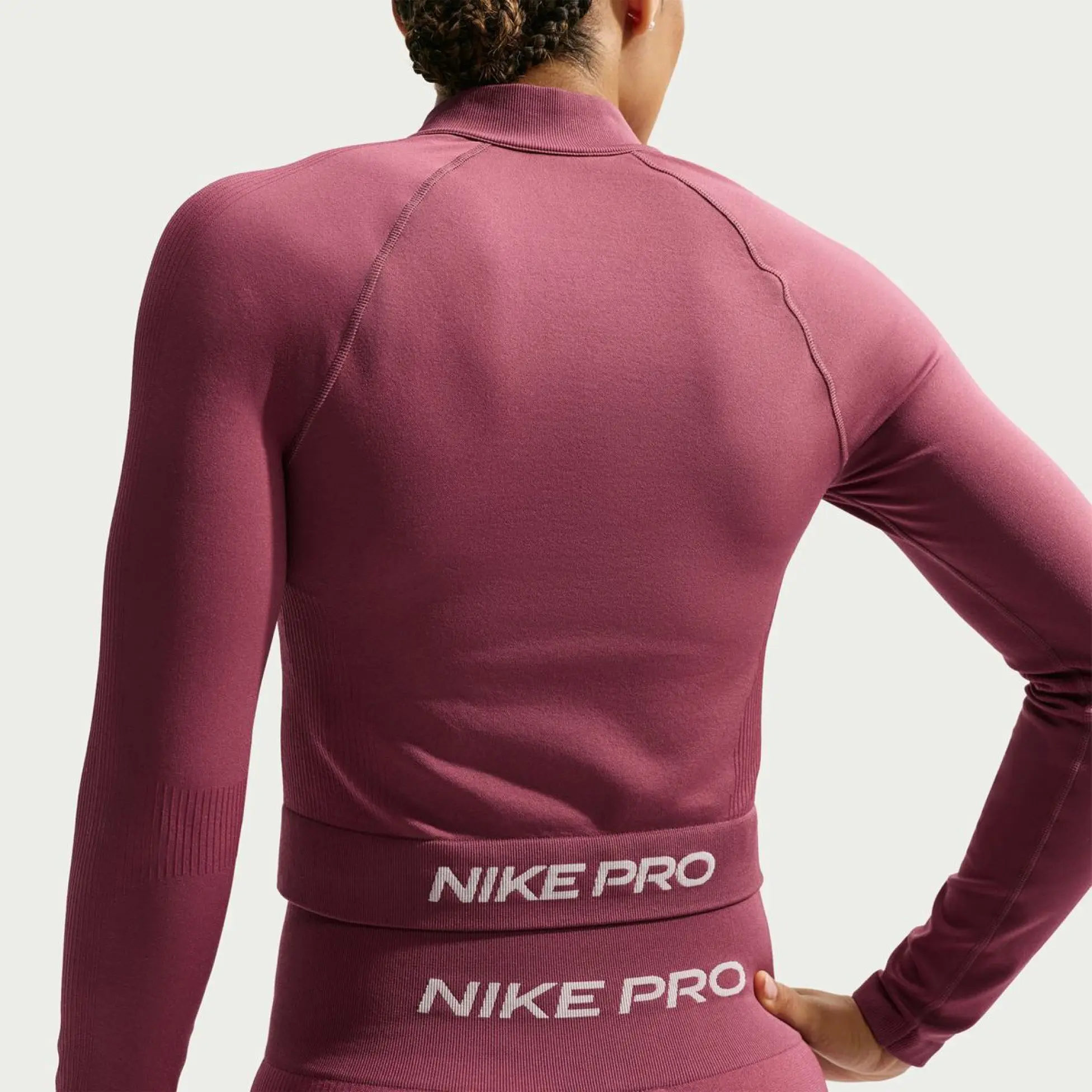 Nike Pro Dri-FIT Seamless Women's Full-zip Midlayer