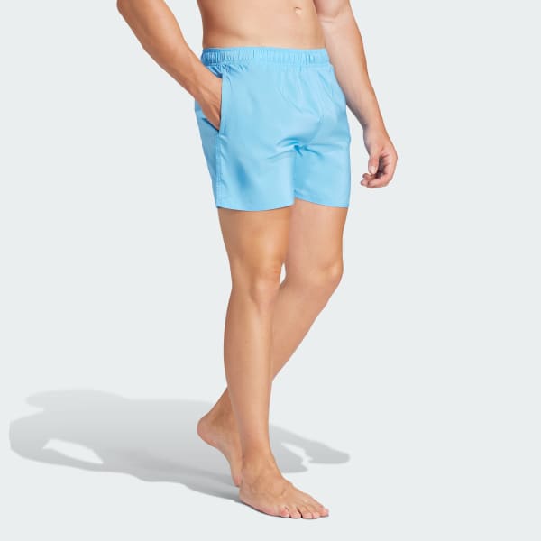 Adidas Solid CLX Classic-Length Swim Shorts