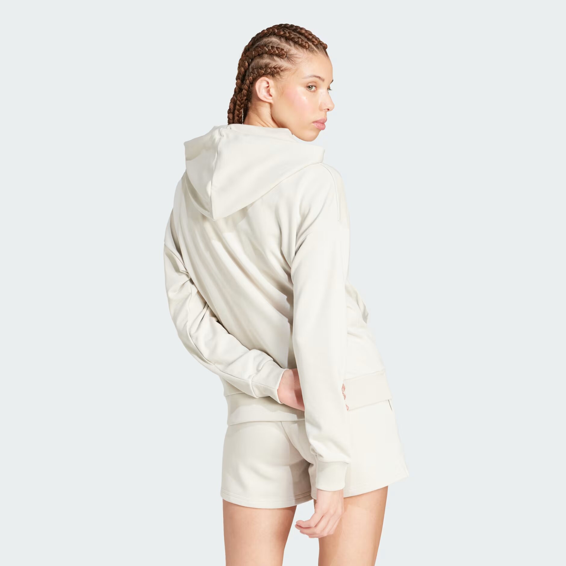 Adidas Essentials Small Logo French Terry Hoodie Women's