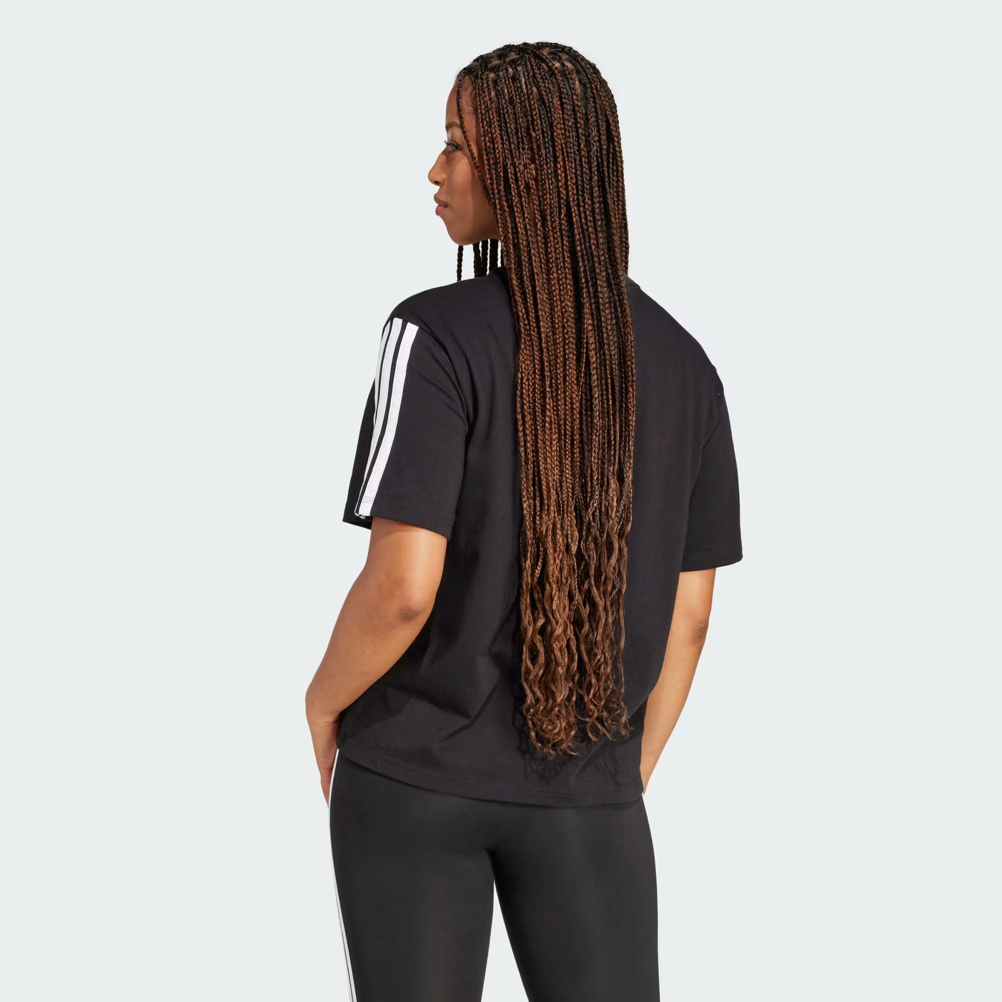 Adidas Essentials 3-Stripes Boyfriend Tee Women's