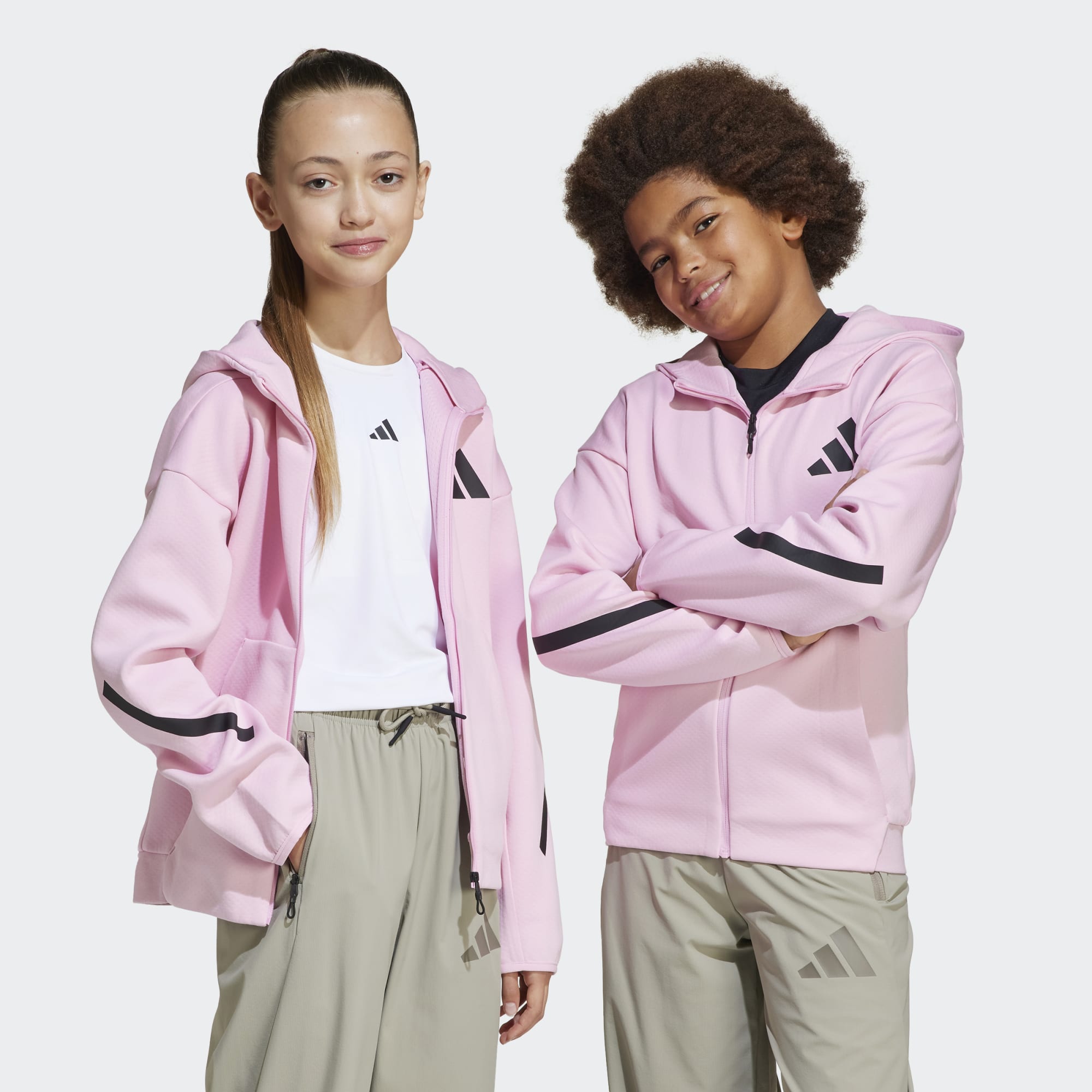 Adidas adidas Z.N.E. Full-Zip Hoodie Uşaqlar üçün hudi