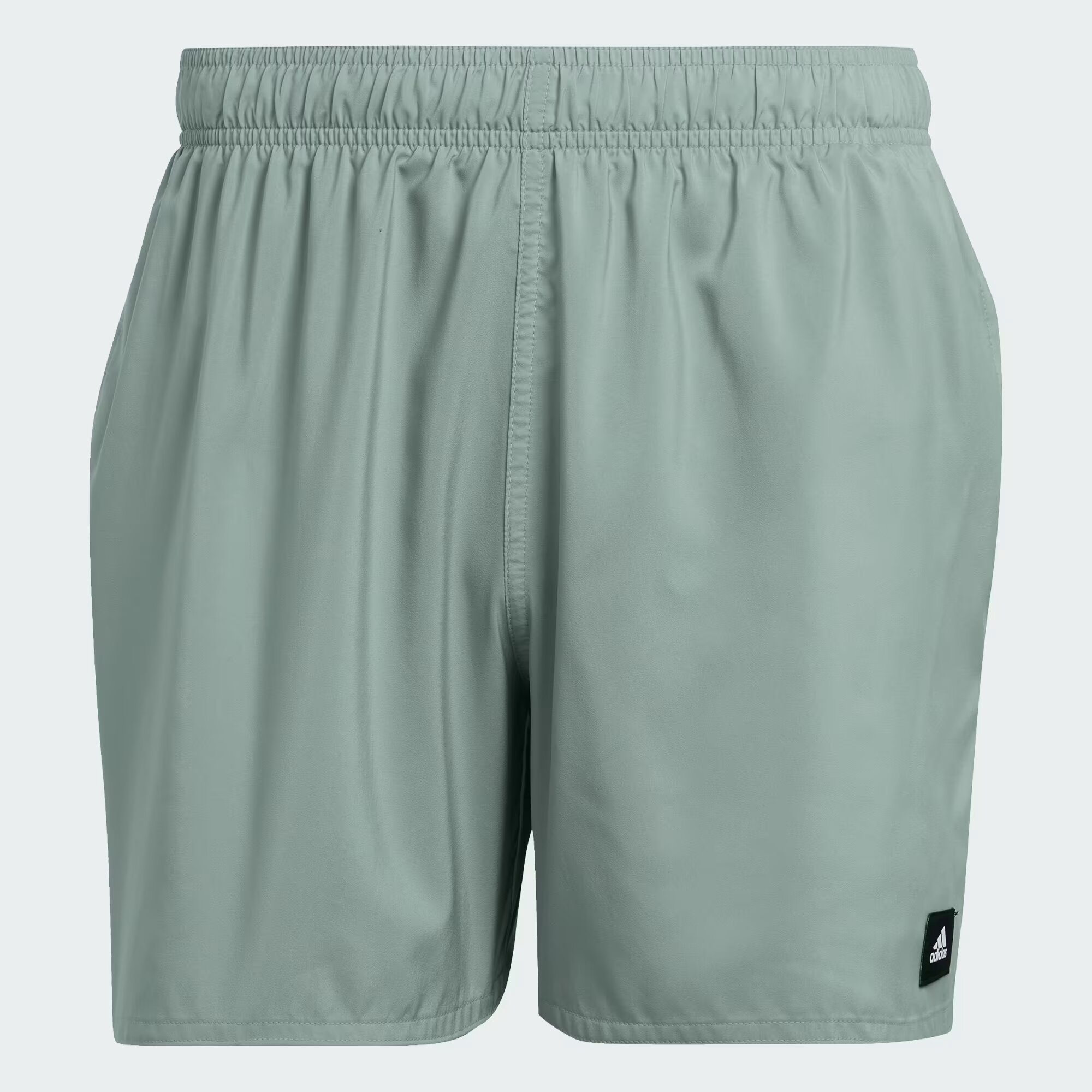 Adidas Solid CLX Short-Length Swim Shorts Men's