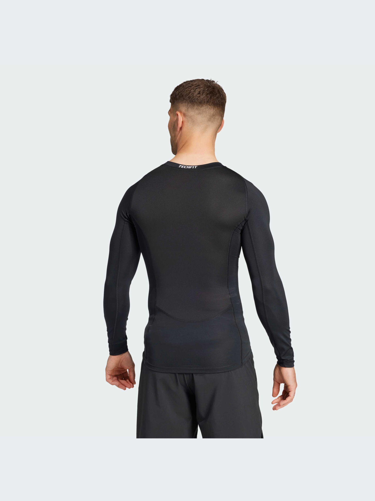Adidas Techfit Compression Training Long Sleeve Tee Men's