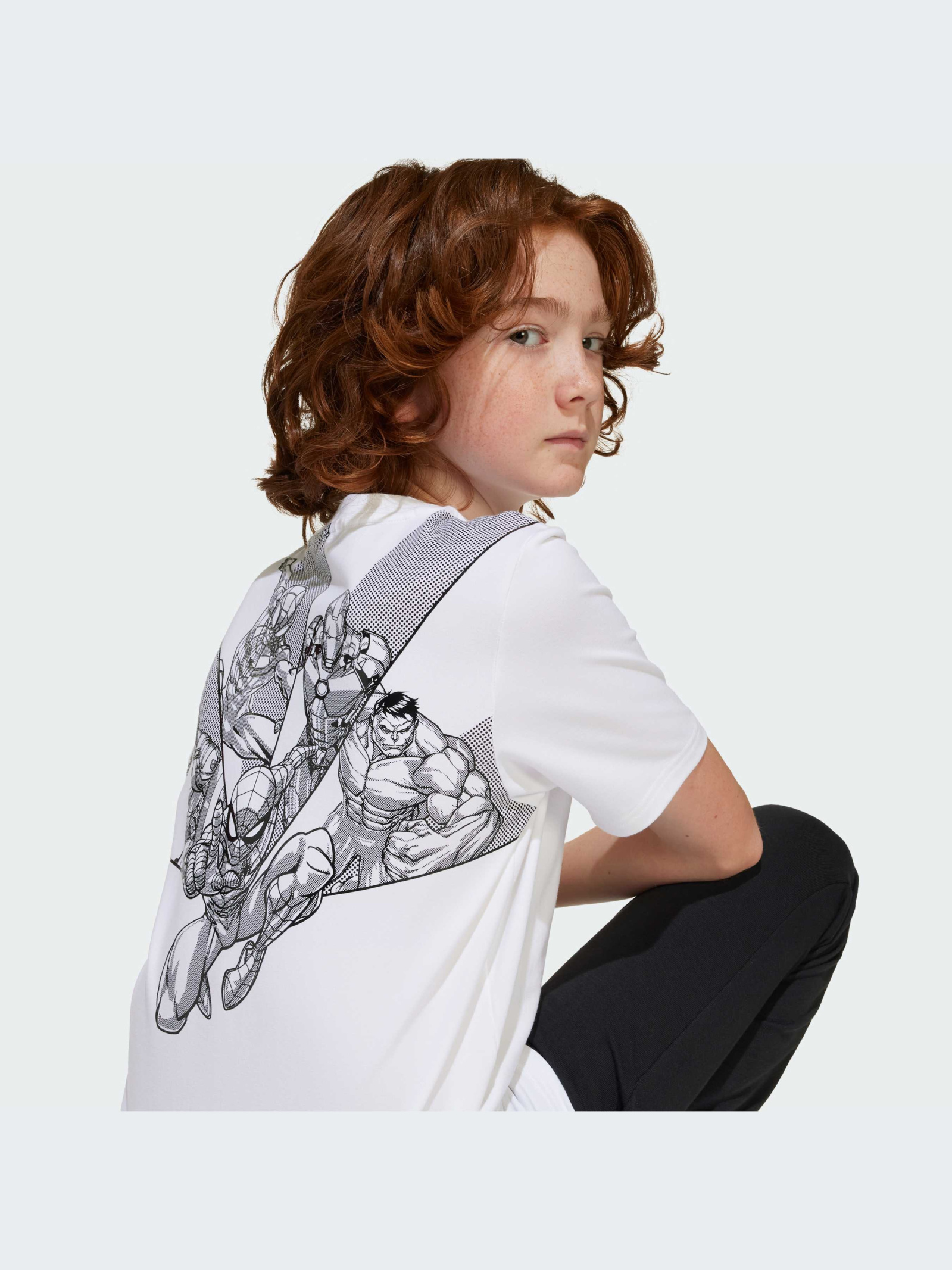 Adidas x Marvel Superheroes Graphic Tee Kids