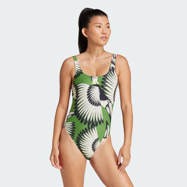 Adidas x FARM 3-Stripes Swimsuit