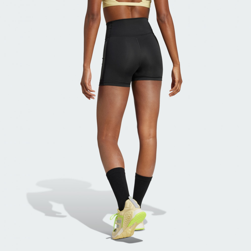 Adidas Optime 3-Stripes 1/4 Short Leggings Women's