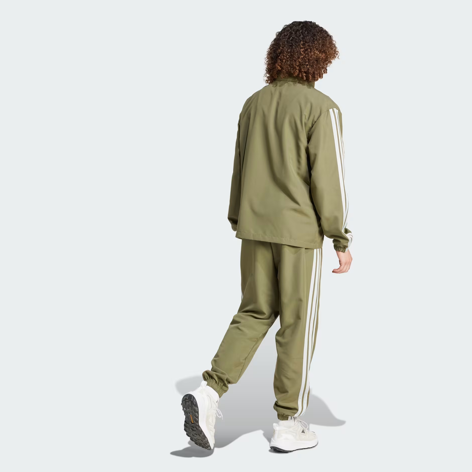 Adidas Sportswear Basic 3-Stripes Woven Track Suit Men's