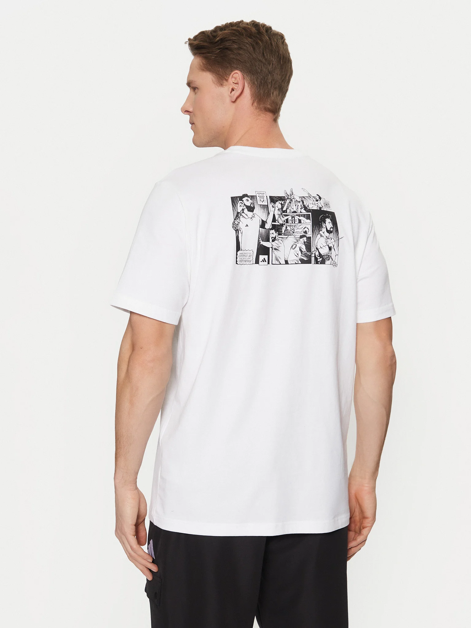 Adidas Messi Icon Graphic Tee Men's