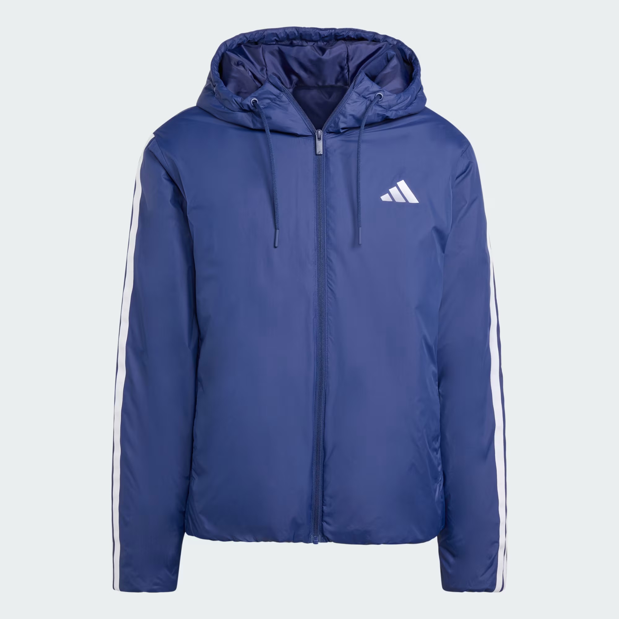 Adidas Essentials CLIMAWARM 3-Stripes Insulated Hooded Jacket Kişilər üçün gödəkçə