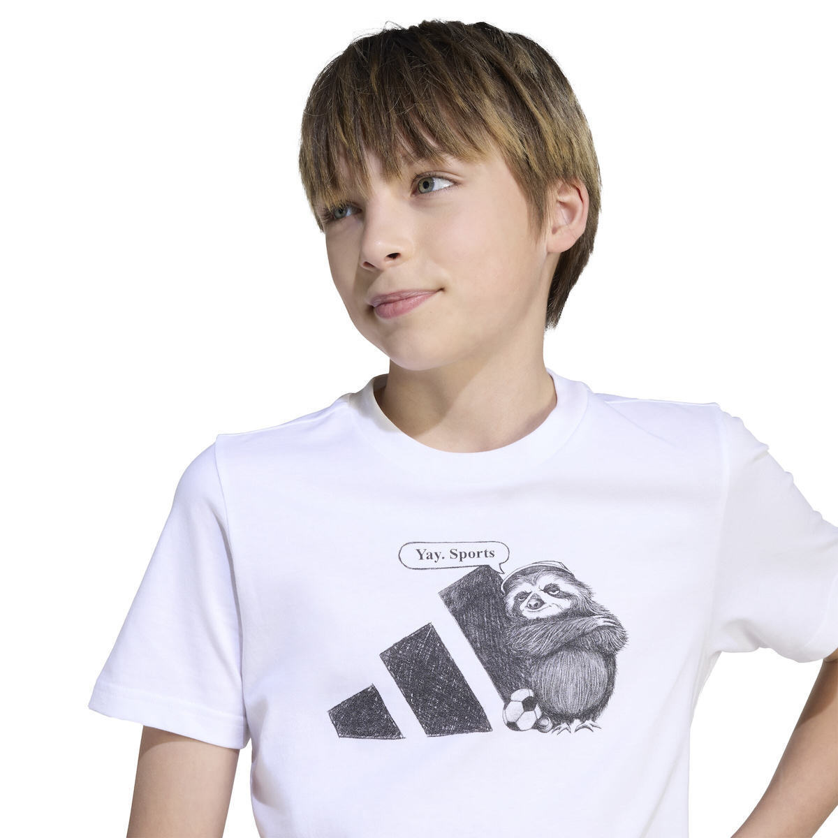 Adidas Sports Graphic Tee Uşaqlar üçün köynək