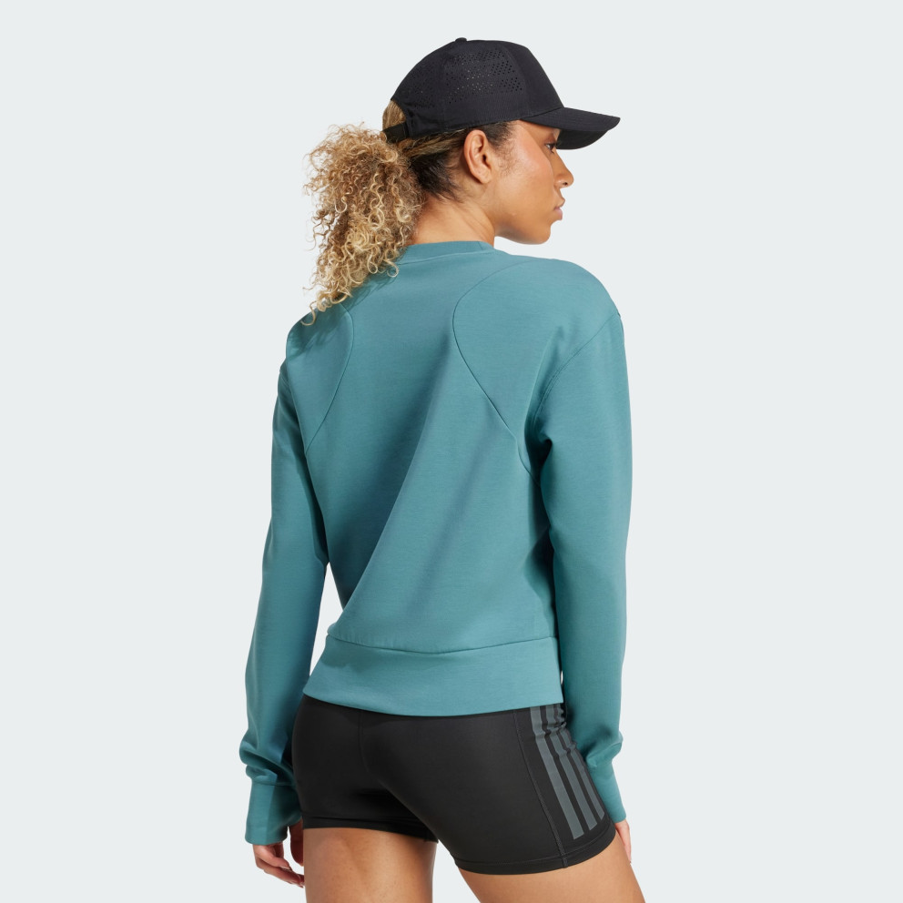 Adidas Designed-for-Training Warm-Up Crewneck Sweatshirt Women's