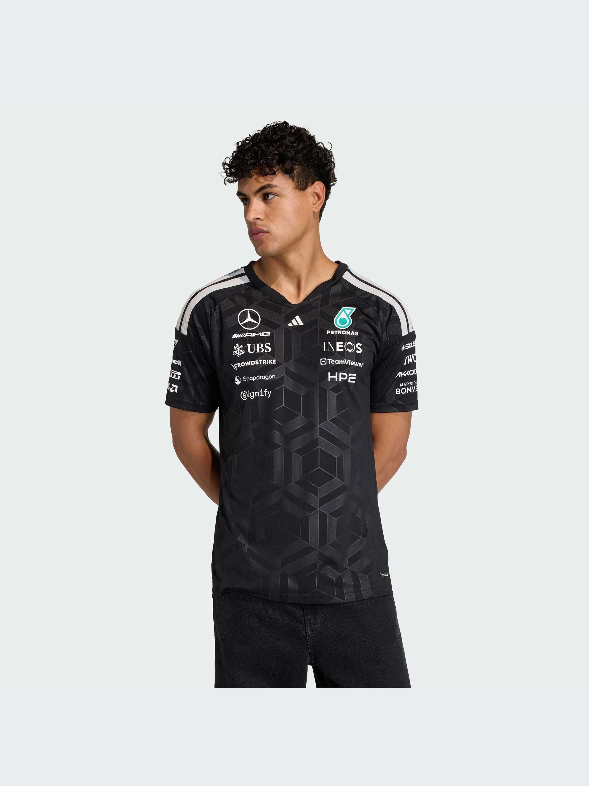 Adidas MERCEDES - AMG PETRONAS FORMULA 1 TEAM DRIVER Kişilər üçün köynək