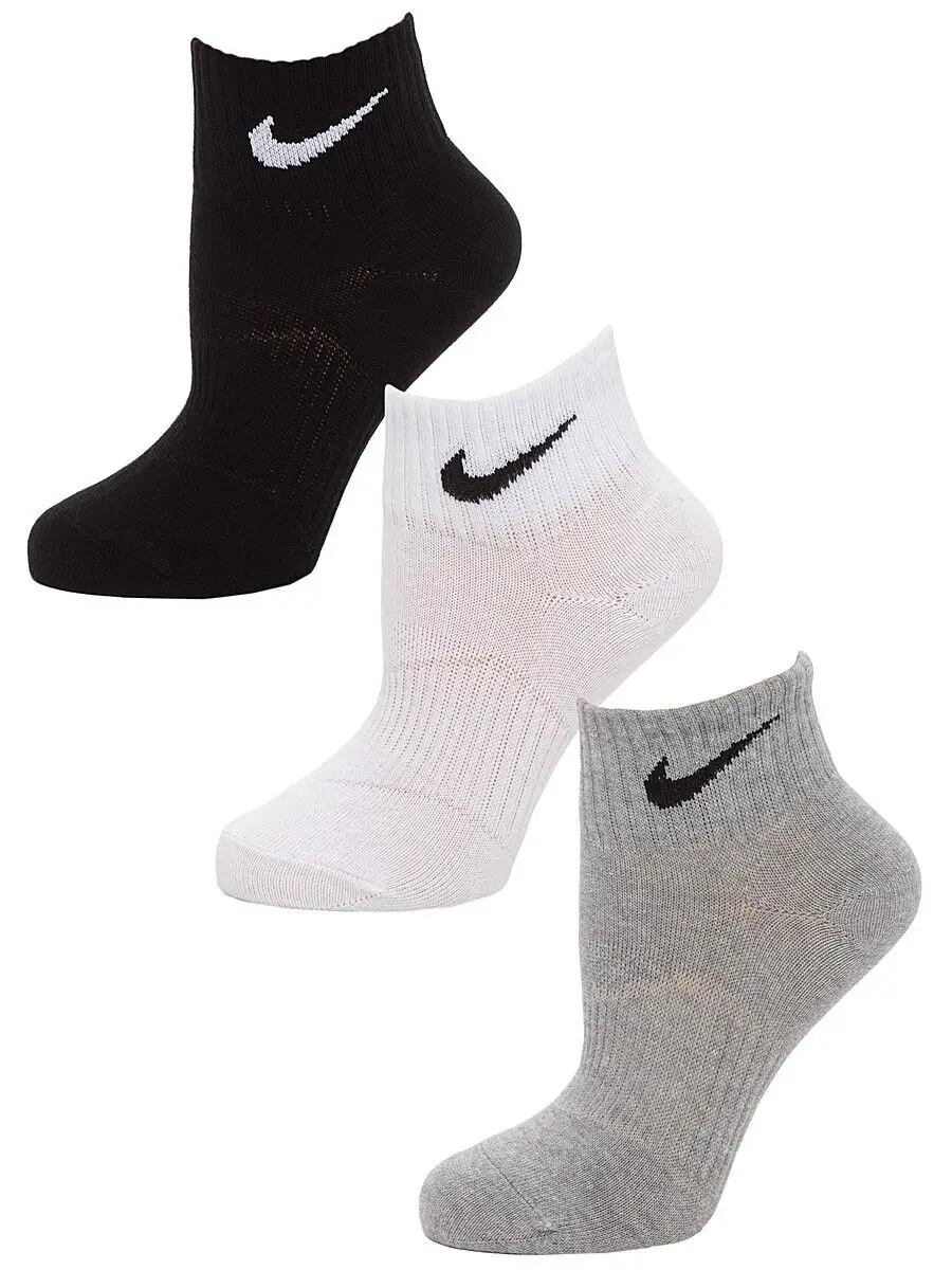 NIKE PERFORMANCE LIGHTWEIGHT MEN'S SOCKS 3 PAIRS